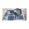 tagltd Mirage Blue and Black Plaid Cotton Napkin Set Of 4 - 3 of 3