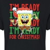 Women's - SpongeBob SquarePants - I'm Ready For Christmas Cropped Graphic T-Shirt - 2 of 4