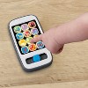 Fisher-Price Baby & Toddler Toy, Laugh & Learn Smart Phone, Gray with Lights & Educational Music for Infants Ages 6+ Months - 3 of 4