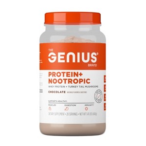 Genius Protein + Adaptogenic Mushroom Chocolate - 1 of 4