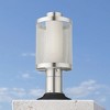 Livex Lighting Nottingham 1 - Light Post Light in  Brushed Nickel - 2 of 4