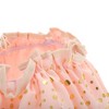 Unique Bargains Reusable Dots Double Layer Shower Cap 3 Pcs - 4 of 4