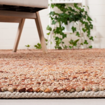 Hand-Knotted Red Wool Bohemian Reversible Area Rug
