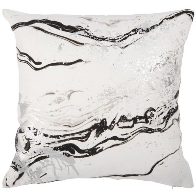 Pipin Pillow - Beige/Black - 18"X18" - Safavieh