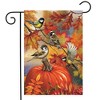 Briarwood Lane Fall Garden Flag 18x12.5 For Outdoor Autumn Bird Gathering Garden Flag Flag For Fall Garden Flag Flags For Outside - 2 of 4