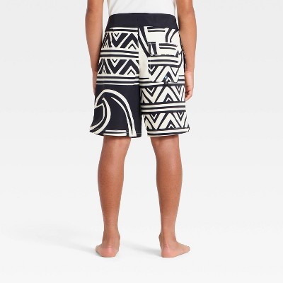 Art Class Boys' Wave Colorblock Boardshort - art class™ Black/Chiffon Cream 10 — фото 2