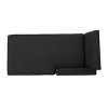 Stormi Mid-Century Modern Fabric Chaise Lounge - Christopher Knight Home - 3 of 4