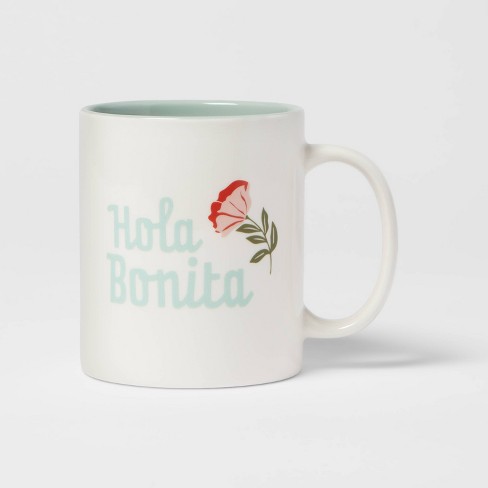 15oz Stoneware Hola Bonita Mug - Room Essentials™ : Target