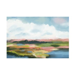 Canvas Wall Art - Tina Finn 'Marsh Scenic' Wall Art for Living Room, Bedroom, or Office Décor by Trademark Fine Art - 24 x 16 Inches - 1 of 4
