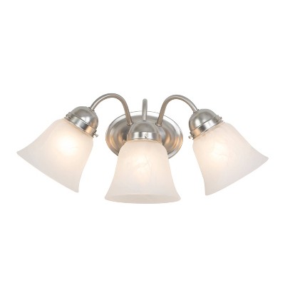 Yosemite 3-Light Vanity - Satin Nickel