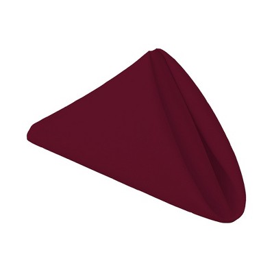 Gee Di Moda Cloth Napkins - 17 x 17 Inch - Heavy Duty Washable Polyester - Set of 12