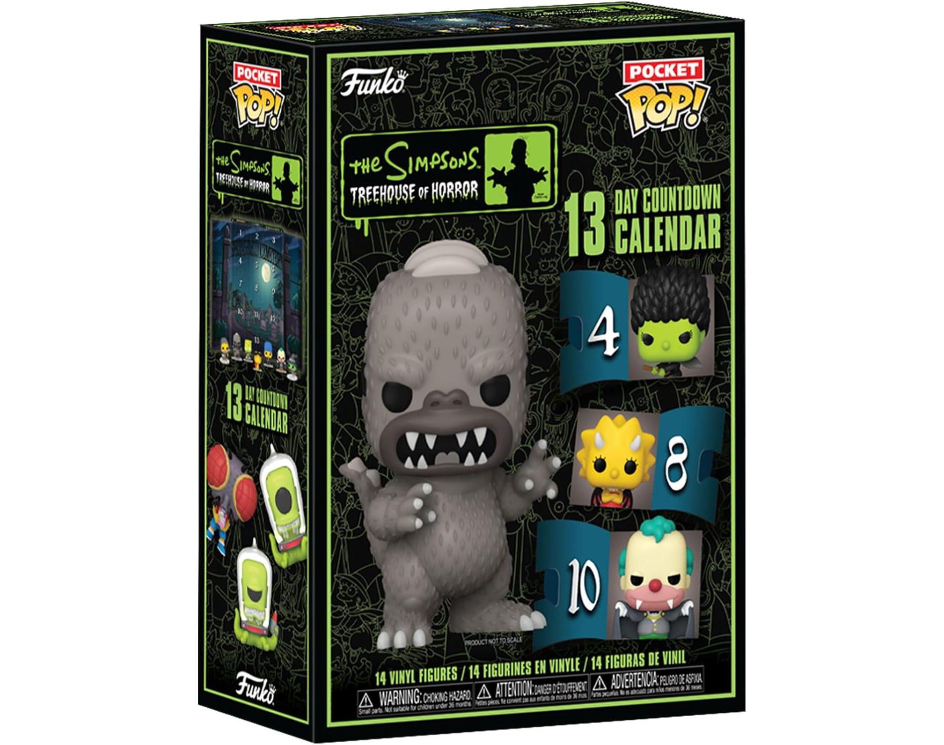 Funko Pocket Pop! The Simpsons 13-day Countdown Advent Calendar Mini Figures