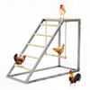 Chicken Coop Roosting Perch, Chicken Perch for Coop, Large Chicken Roosting Bar for Backyard Poultry, Farm Chick Ladder Suitable for Chicken Run - 2 of 4