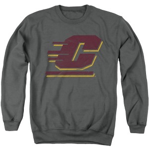 Central Michigan University Official Distressed Primary Adult Crewneck Sweatshirt - 1 of 4
