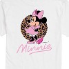 Men's - Disney - Minnie Mouse Leopard Print Logo Short Sleeve Graphic T-Shirt - 2 of 4