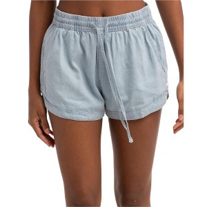 Hurley Womens Cindy Chambray Casual Walking Shorts - 1 of 3