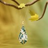 Ross-Simons Mother-Of-Pearl and Abalone Shell Dragonfly Mosaic Pendant Necklace in 18kt Gold Over Sterling Size 18 - 3 of 4
