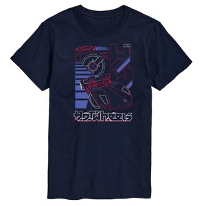 Men's - Hot Wheels - Neon Car With Logo -Men's Short Sleeve T-Shirt Short Sleeve Graphic T-Shirt - 1 of 4