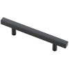 Elegant Lighting Dior 4Inch Center to Center Matte Black Bar Pull Multipack (set of 10) - 4 of 4