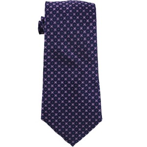 Club Room Mens Florette Medallion Silk Floral Self-tied Necktie - 1 of 1