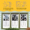 Big Dot of Happiness Christmas Silly Goose Window Clings, Reusable Winter Holiday Party Window Sticker Decor, Geese Decals, Christmas Static Clings - 4 of 4