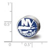 Black Bow Jewelry Sterling Silver New York Islanders NHL Bead Charm - 3 of 4