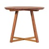 PAGED Contemporary Wood Outdoor Table Rectangle Patio Dining Table with Rot-resistant Build for Patio, Poolside, Courtyard - 4 of 4