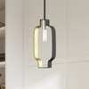 Livex Lighting Meadowbrook 1 - Light Pendant in  Black/Brushed Nickel - 4 of 4