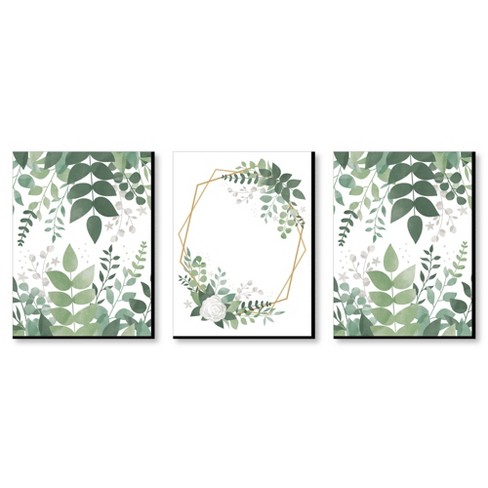 Big Dot of Happiness Boho Botanical Greenery Party 4x6 Picture