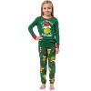 Dr. Seuss How the Grinch Stole Christmas Lights Matching Family Pajama Set - 3 of 4