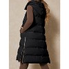 Imily Bela Womens Thick Hooded Down Vest Stand Collar Long Sleeveless Coat Jacket - 3 of 4