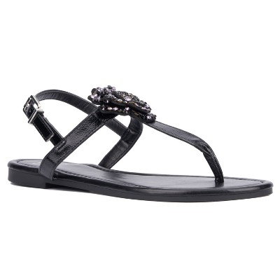 New York & Company Women's Ailis Flat Sandal