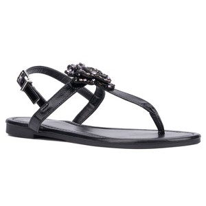 New York & Company Women's Ailis Flat Sandal - 1 of 4