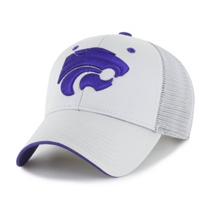 NCAA Kansas State Wildcats Gray Money Maker Mesh Hat - 1 of 2