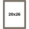 PosterPalooza | Weathered Black Picture Frame - UV Acrylic, Foam Board Backing, Hanging Hardware - 2 of 4