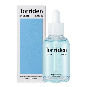 Torriden DIVE IN Low Molecule Hyaluronic Acid Serum Korean Skincare for Intense Hydration and Plumping - 40ml - 1 of 4