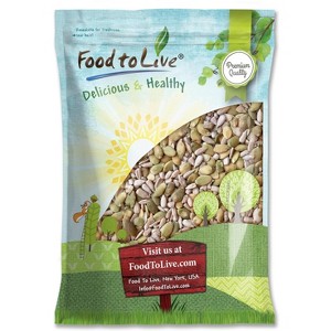 Organic Dry Roasted Sunflower and Pumpkin Seed Mix - by Food To Live - 1 of 4