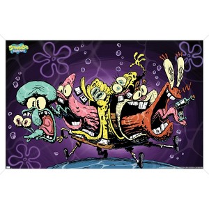Trends International Nickelodeon Spongebob 25th - Scream Framed Wall Poster Prints - 1 of 4