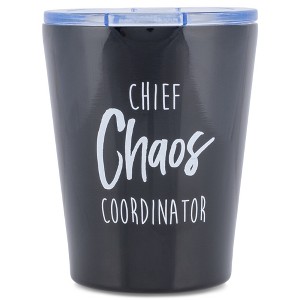Mary Square Chief Chaos Coordinator Midnight Black 12 ounce Stainless Steel Tumbler - 1 of 4