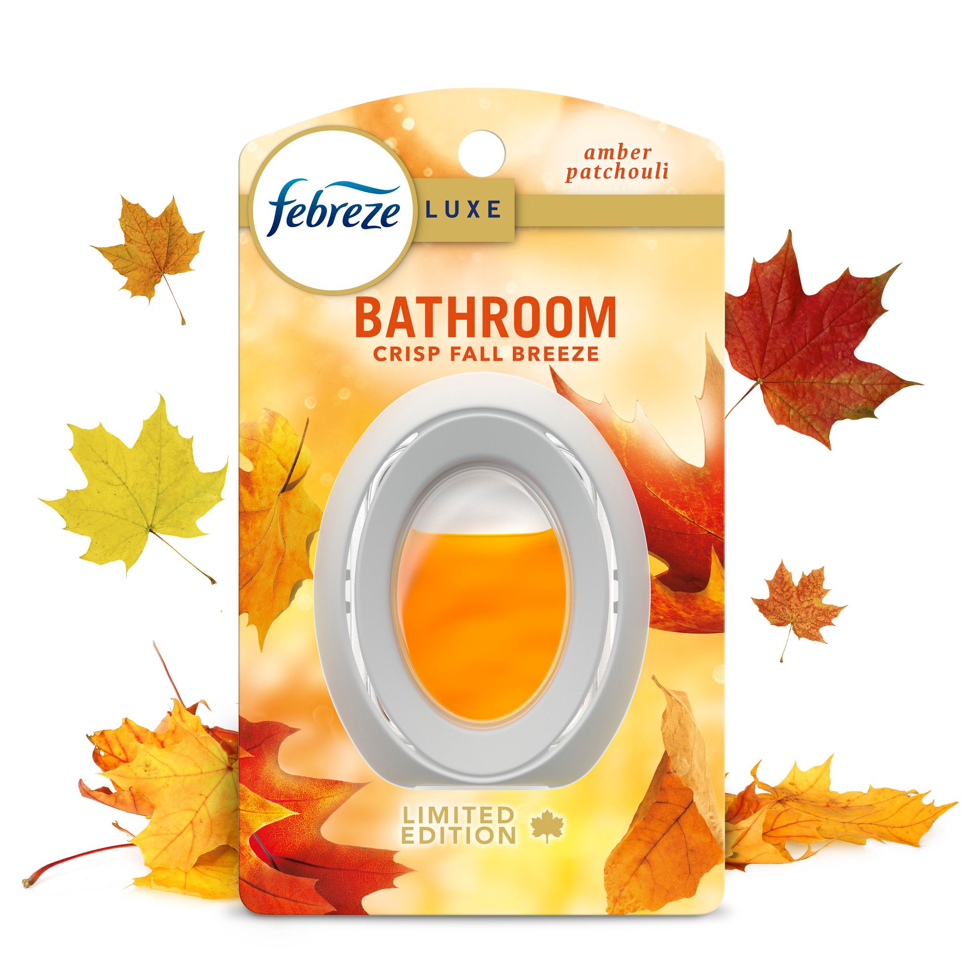Febreze Luxe Small Spaces Air Freshener - Crisp Fall Breeze - 0.25 fl oz