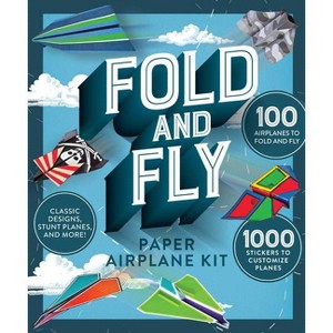 Fold and Fly Paper Airplane Kit - by  Publications International Ltd (Hardcover) - 1 of 1