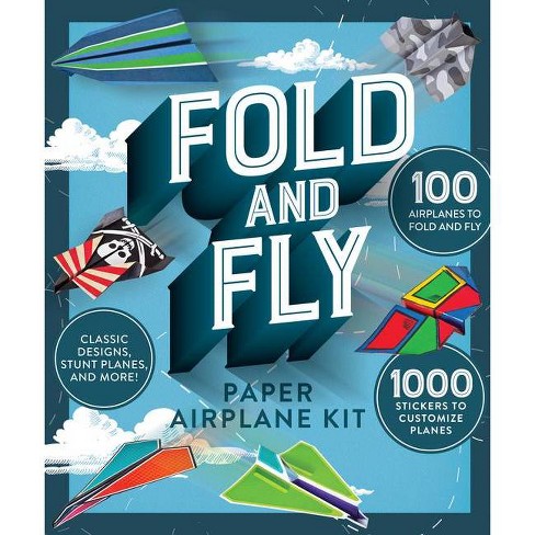 Fold And Fly Paper Airplane Kit - By Publications International Ltd  (hardcover) : Target