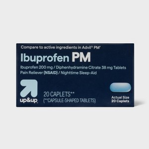 Ibuprofen PM Caplets - Diphenhydramine (NSAID) - 20ct