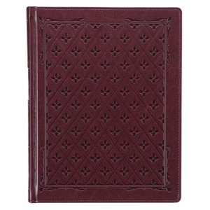 KJV Holy Bible, Large Print Note-Taking Bible, Faux Leather Hardcover - King James Version, Burgundy - 1 of 1