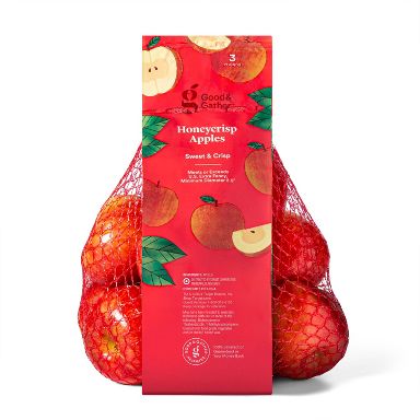Fresh Honeycrisp Apples - 3lb Bag - Good & Gather™