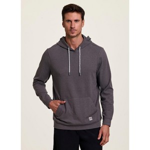 Avalanche Outdoor Lightweight Fleece Hoodie, Athleisure Fleece Blend Sweatshirt with Pocket - 1 of 4