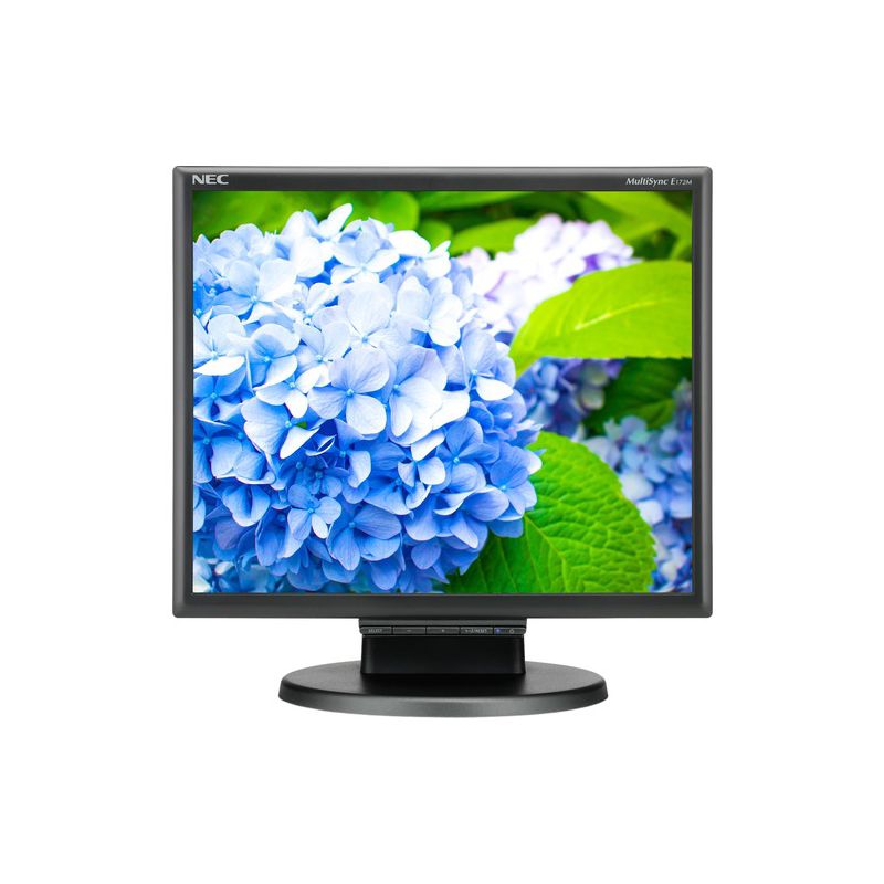 NEC Display E172M-BK 17" SXGA LED LCD Monitor - 5:4 - Black - Twisted nematic (TN) - 1280 x 1024 - 16.7 Million Colors - 250 Nit Typical - 5.50 ms, 1 of 5