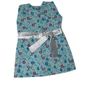 Doll Clothes Superstore Flowers And Glitter Dress Fits 15-16 Inch Cabbage Patch And Baby Dolls - 1 of 4