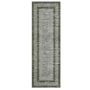 Modern Geometric Washable Rug – Non-Slip Low Pile  Carpet for Living Room, Bedroom & More - 1 of 4