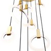 CWI Lighting,Anello LED Pendant With White Oak Finish - 3 of 4
